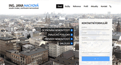 Desktop Screenshot of janamachova.cz